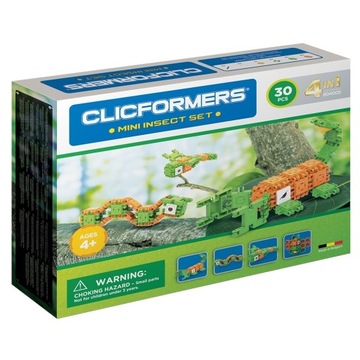 Блоки CLICS PL CLICFORMERS 804005 4в1 Насекомые