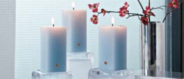 Квадратная колонна PartyLite 7х10см Корица и Ходжа