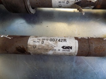 фото thumb №2, Megane scenic iv приводной вал правая 2017 391000742r