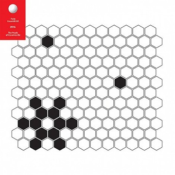 Мозаика DUNIN MOSAICS MINI HEXAGON B&W SNOW