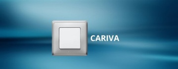 РОЗЕТКА CARIVA 2P+Z С IP44 КРЕМОВАЯ (773728)