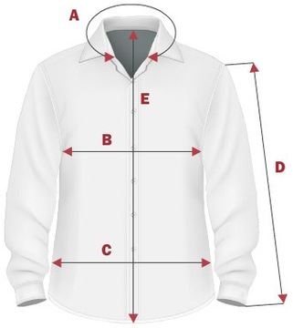 БЕЛАЯ РУБАШКА, ОДНОРОДНАЯ Запонка/пуговица 40 182/188 SLIM