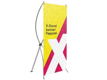 X-BANNER COMPACT 80x180см СВЕРНУТЫЙ БАННЕР ПАУК