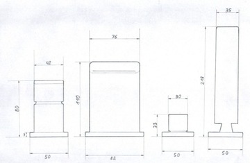 Смеситель для ванны 4 отверстия Waterfall Matt Black