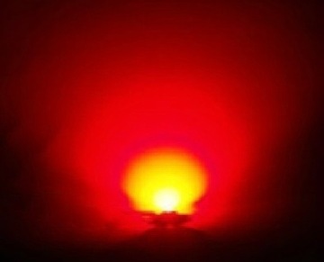 DIODA LED 3W czerwona DEEP RED 660nm powerLED na podstawce PCB