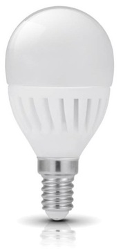 ŻARÓWKA LED PREMIUM 9W ~60W E14 4000K CERAMICZNA!