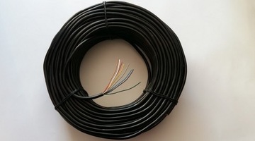 Кабель 8-WIRE для прицепа CABLE, цвета ISO YLY-S