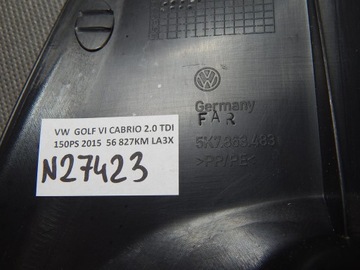 фото thumb №3, Vw golf vi защита обшивка стойка 5k7863483