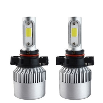 ЛАМПОЧКИ 2шт H16 5202 LED COB 8000 16000лм CANBUS