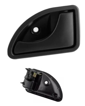 фото thumb №1, Ручка внутренняя правая renault kangoo 98-07 чёрный