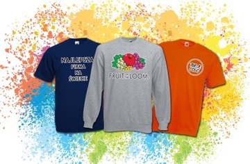 СПОРТИВНАЯ ФУТБОЛКА - ПОЛЬША FRUIT OF THE LOOM L