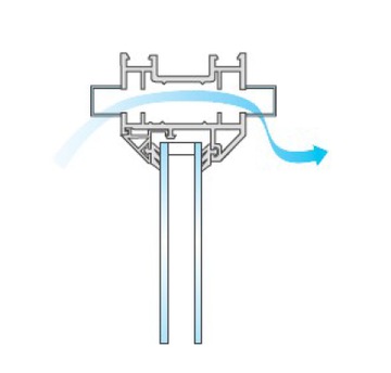 Оконный дефлектор VENT F2500 БЕЛЫЙ