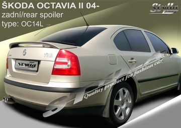 Спойлер спойлер на Skoda Octavia 2 MK2 04- 5 типы