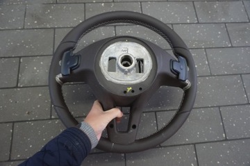 фото thumb №11, Кермо mercedes cls w218 рестайлінг пелюстки коричнева