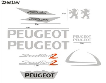 Наклейки Peugeot Speedfight2 Speedfight 2