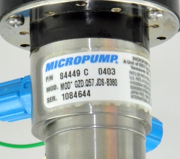 Магнитный шестеренный насос MICROPUMP GZD.Q57.JDS-B38