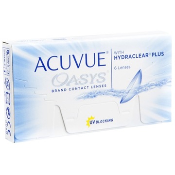 Линзы Acuvue Oasys 6 шт. БК 8,4 мощность -3,75