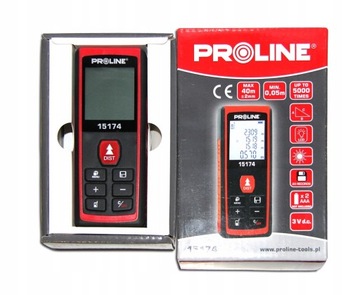 ЛАЗЕРНЫЙ ДАЛЬНОМЕР цифровой 40м Proline15174