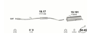 фото thumb №8, Глушитель конечный peugeot 206 19.191