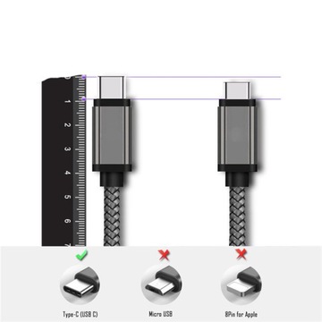 Blackview BV6800/BV9500/BV9600 Длинный разъем USB C