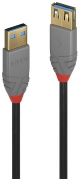 УДЛИНИТЕЛЬ USB 3.0 A-A LINDY ANTHRA LINE 1M