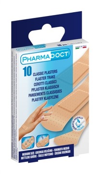 PHARMADOCT PATCHES АПТЕЧКА ПЕРВОЙ ПОМОЩИ 7x2 10 шт.
