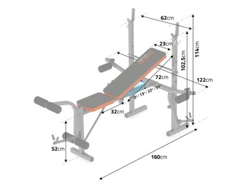 СКАМЬЯ ДЛЯ ТРЕНИРОВОК NEOSPORT BARREL