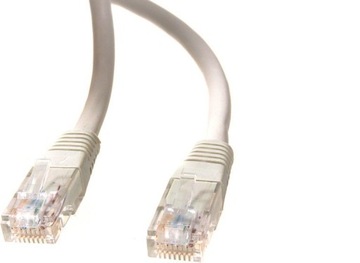 Патчкорд UTP 5e Lanberg RJ45, 10 уп. - 0,5 м серый