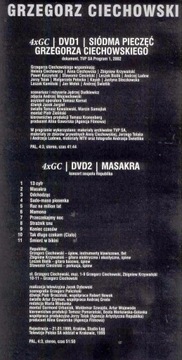 GRZEGORZ CIECHOWSKI BEST OF - 4 CD + 2 DVD LIMIT
