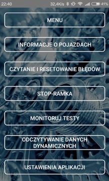 ELM 327 OBD-2 ДИАГНОСТИЧЕСКИЙ ИНТЕРФЕЙС НА ПОЛЬСКОМ ЯЗЫКЕ