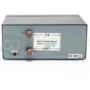 NISSEI RS102 MIERNIK SWR/POWER do anten 1.8-200MHz