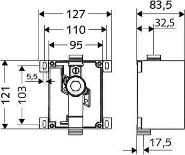 Писсуар ROCA Nexo A35364K000 с крышкой