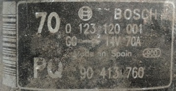 фото thumb №5, Opel vectra b 1.6 8v генератор bosch