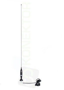 SIRIO OMEGA 27 BLACK 95cm + UCHWYT RELINGOWY BRV-3