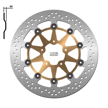 ТОРМОЗНОЙ ДИСК NG458 SUZUKI GSX1300 HAYABUSA 99-