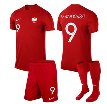 КОМПЛЕКТ NIKE POLAND LEWANDOWSKI 2018 158-170