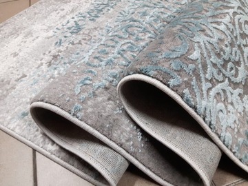 TAMARES Ковер 160x230 VINTAGE LOFT серый бирюзовый