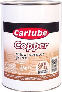 Смазка Carlube COPPER (до 1100 С) 3кг