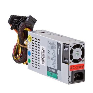 Блок питания mini ITX/Flex ATX 1U, 200 Вт Akyga AK-I1-2