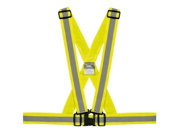 Светоотражающие ремни безопасности LAMP X-Belt, флуоресцентные
