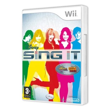 Игра для вечеринок DISNEY SING IT караоке-развлечение WII