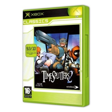 Экшен-игра TIMESPLITTERS 2 Путешествие во времени XBOX classic