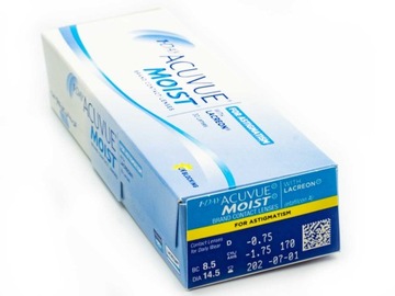 1-Day Acuvue Moist для линз с астигматизмом 30 шт.