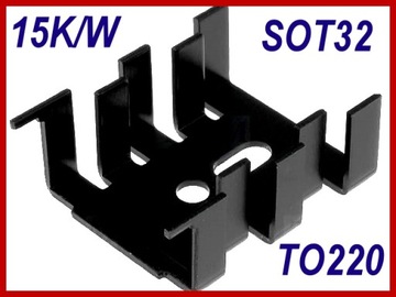 FK216SACB Радиатор SOT32 TO220 33x25x13.... 1шт.