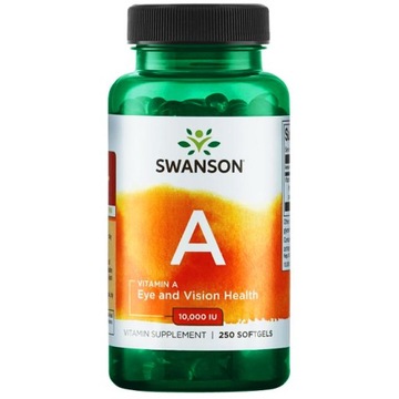 Swanson Vitamin A 10 000 сильных глаз кожа Retinol