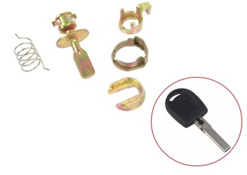 фото thumb №1, Seat alhambra штифт пелюстка вкладиші замка двері