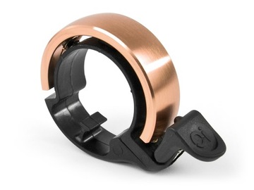 Dzwonek rowerowy mechaniczny KNOG OI DUŻY MIEDZIANY COPPER 23,8-31,8 MM