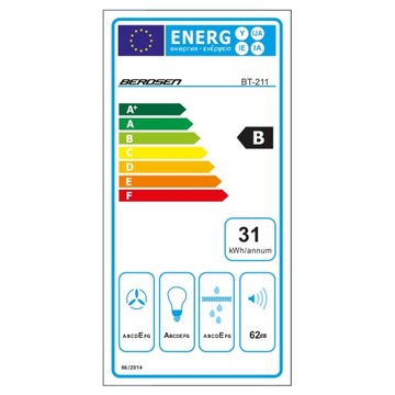 КУХОННАЯ ВЫТЯЖКА 60см ДЫМОХОД BT-211 BERDSEN