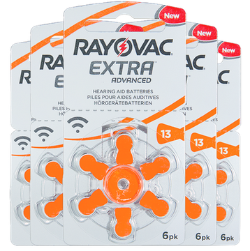 Rayovac Extra 13 EMF PR48 Слуховые батарейки 30 шт.