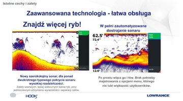 Портативный комплект эхолота Lowrance HOOK² 4x